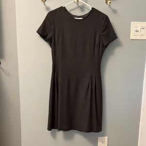 Theory Classic Gray Wool Dress